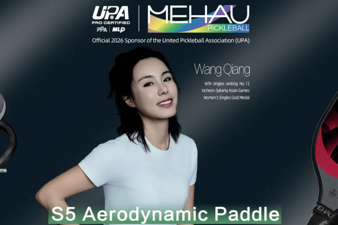 MEHAU Welcomes Wang Qiang as Brand Ambassador: A New Chapter in Pickleball