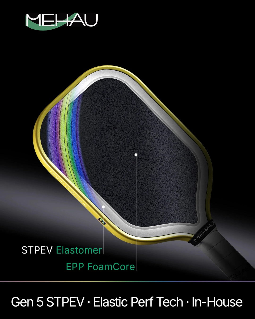 MEHAU E4 E5 Precise Series Pickleball Paddle
