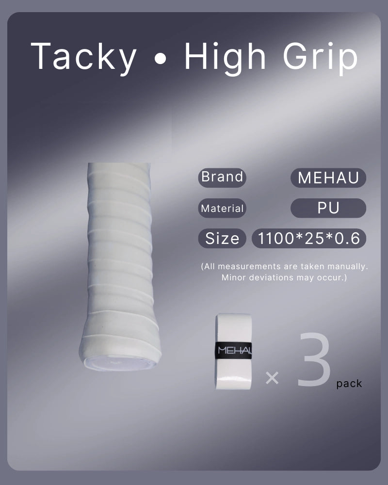MEHAU Pickleball Paddle Overgrip – 3 Pack.
