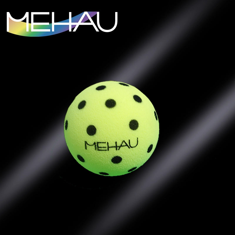 MEHAU Indoor Silent Pickleball Balls – 40 Holes