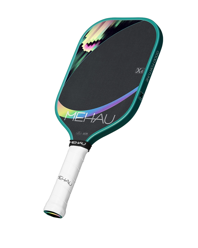 MEHAU X4 Power Series Pickleball Paddle Aurora Dance with white background